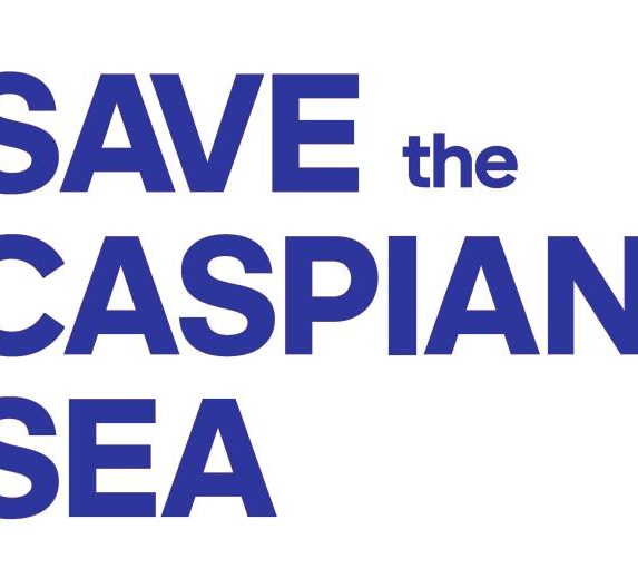 Save the Caspian Sea logo.